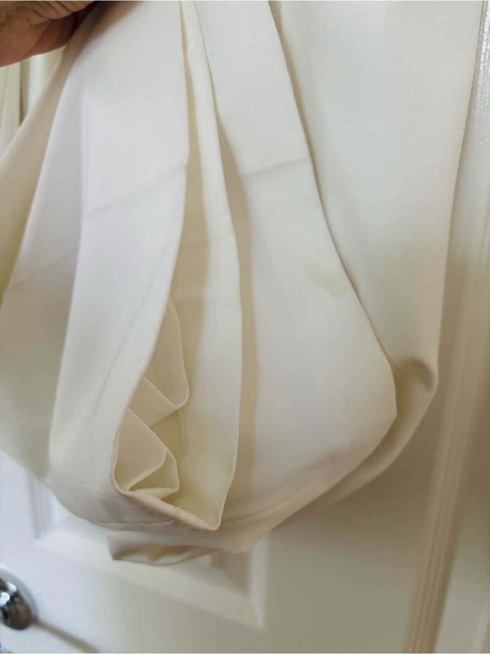 Jones New York White Wide-Leg Dress Pants - Picture 17 of 17
